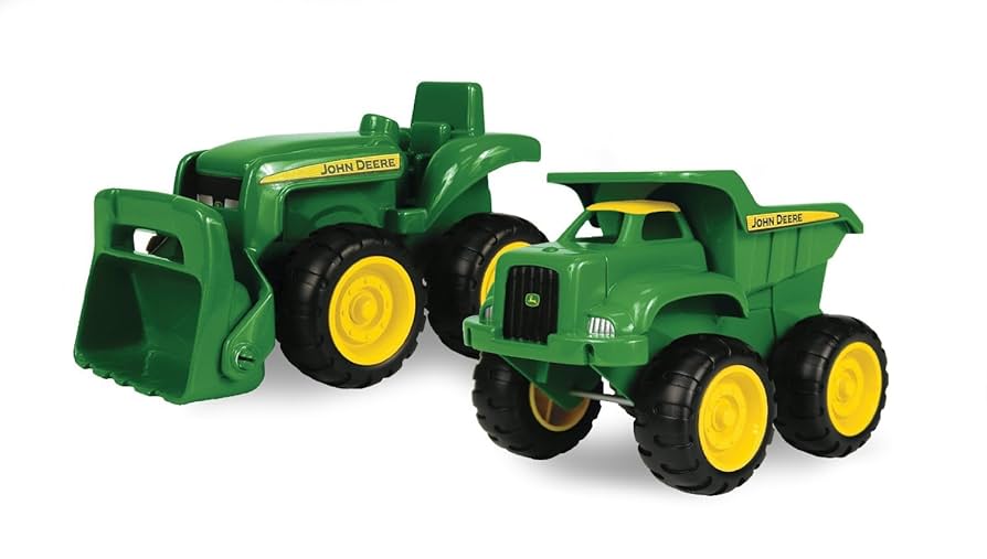 ジョンディア john deere us製 ダンプカー トラック ミニカー Amazon.com: TOMY John Deere Vehicle Set - Includes Dump